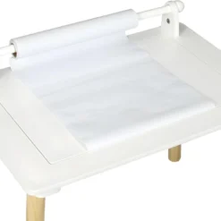 Table Enfant Avec Rouleau Et Plateau Compatible Briques - Blanc 10 Table Enfant Avec Rouleau Et Plateau Compatible Briques - Blanc -Pas Cher Mobiliora Magasin table basse 22034965
