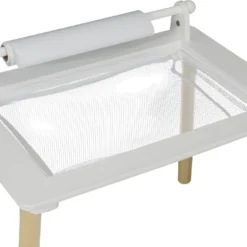 Table Enfant Avec Rouleau Et Plateau Compatible Briques - Blanc 11 Table Enfant Avec Rouleau Et Plateau Compatible Briques - Blanc -Pas Cher Mobiliora Magasin table basse 22034967