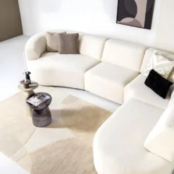 Squand - Table D'appoint En Aluminium ø27cm - Couleur - Beige -Pas Cher Mobiliora Magasin table basse 22124105