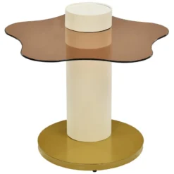 Lot De 2 Tables Gigognes - Aspect Marbre - Rotative à 360° - Blanc Brillant 15 Lot De 2 Tables Gigognes - Aspect Marbre - Rotative à 360° - Blanc Brillant -Pas Cher Mobiliora Magasin table basse 22125979