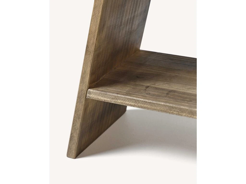 Table Basse En Bois De Couleur Marron 6 Table Basse En Bois De Couleur Marron – Image 4