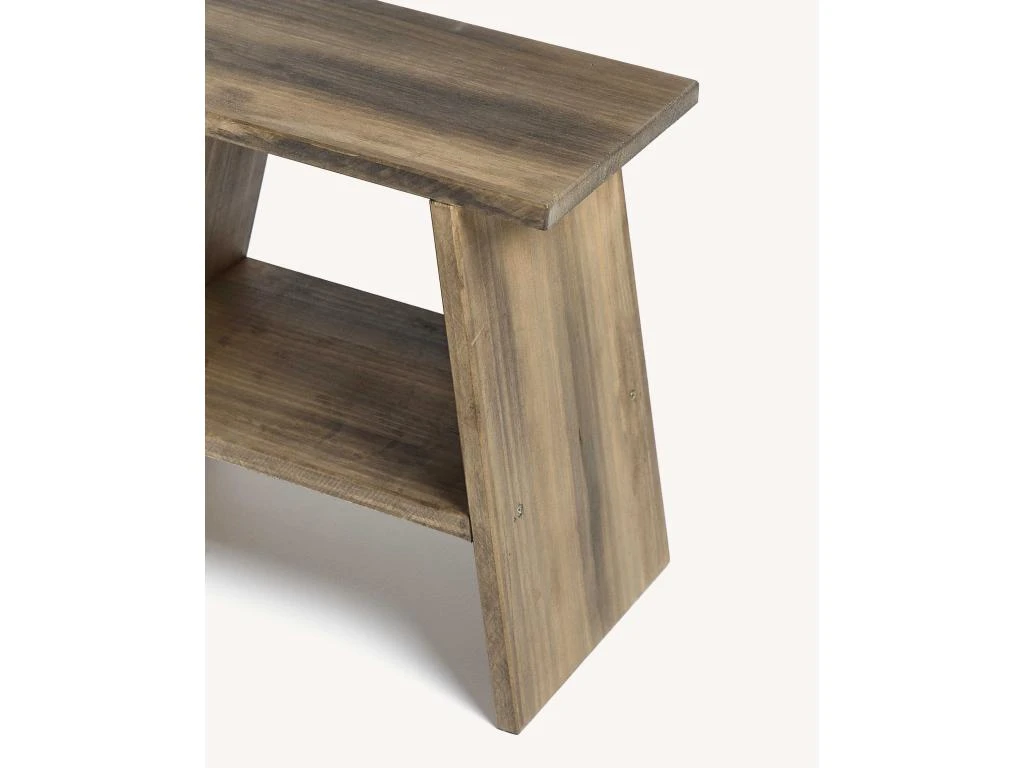 Table Basse En Bois De Couleur Marron 8 Table Basse En Bois De Couleur Marron – Image 6