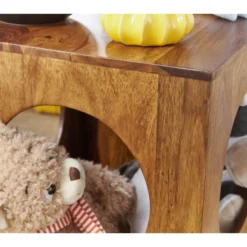 Table D'appoint Bois Massif 35x35x35cm Bout De Canapé Table De Salon -Pas Cher Mobiliora Magasin table basse 22255723