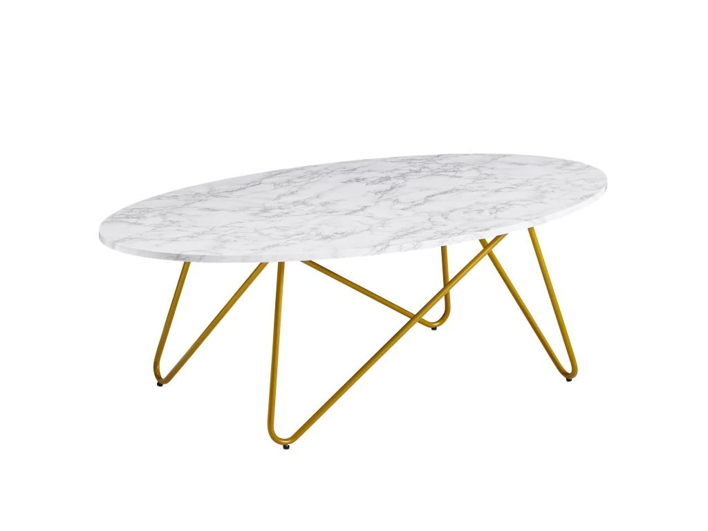 Table Basse Aspect Marbre Blanc 120 Cm Table De Salon Table Ovale Table Basse 3 Table Basse Aspect Marbre Blanc 120 Cm Table De Salon Table Ovale Table Basse