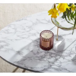 Table Basse Aspect Marbre Blanc 120 Cm Table De Salon Table Ovale Table Basse 13 Table Basse Aspect Marbre Blanc 120 Cm Table De Salon Table Ovale Table Basse -Pas Cher Mobiliora Magasin table basse 22257093