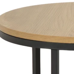 Spiro Table Basse, Ø50 Cm, Lot De 2, Chêne. -Pas Cher Mobiliora Magasin table basse 22356685