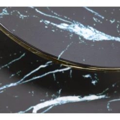 Alisma Tables Gigognes 2 Pces, Finition Marbre Noir. -Pas Cher Mobiliora Magasin table basse 22357273