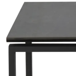 Kamma Ensemble De 3 Tables Gigognes, Noir. -Pas Cher Mobiliora Magasin table basse 22357289