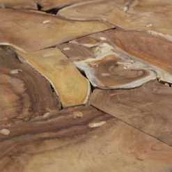 Table Basse Carrée L.100 Cm Avec Assemblage De Bois De Teck - TEKKU 10 Table Basse Carrée L.100 Cm Avec Assemblage De Bois De Teck - TEKKU -Pas Cher Mobiliora Magasin table basse 22448749