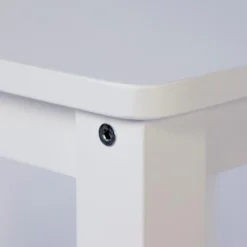 Table D'appoint Table De Chevet En Bois Blanc Hauteur 74 Cm TABA06007 -Pas Cher Mobiliora Magasin table basse 22735369