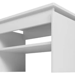 Table Basse Rectangle 2 Niches Blanche 54 Cm 9 Table Basse Rectangle 2 Niches Blanche 54 Cm -Pas Cher Mobiliora Magasin table basse 22969413