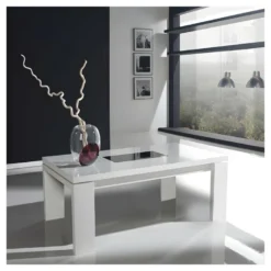 Table Basse Relevable Blanche - ROMIE