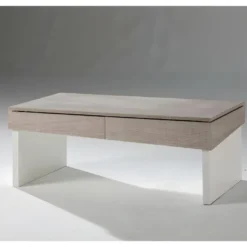 Table Basse Relevable Chêne Clair - BERLIOSE