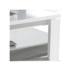 Table Basse Relevable Blanche - FENDA -Pas Cher Mobiliora Magasin table basse 22993681