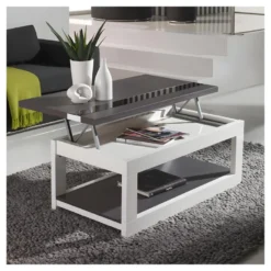 Table Basse Relevable Cendre - UPTI -Pas Cher Mobiliora Magasin table basse 22993749