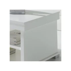Table Basse Blanche Relevable 4 Tiroirs - NESE 11 Table Basse Blanche Relevable 4 Tiroirs - NESE -Pas Cher Mobiliora Magasin table basse 22993835