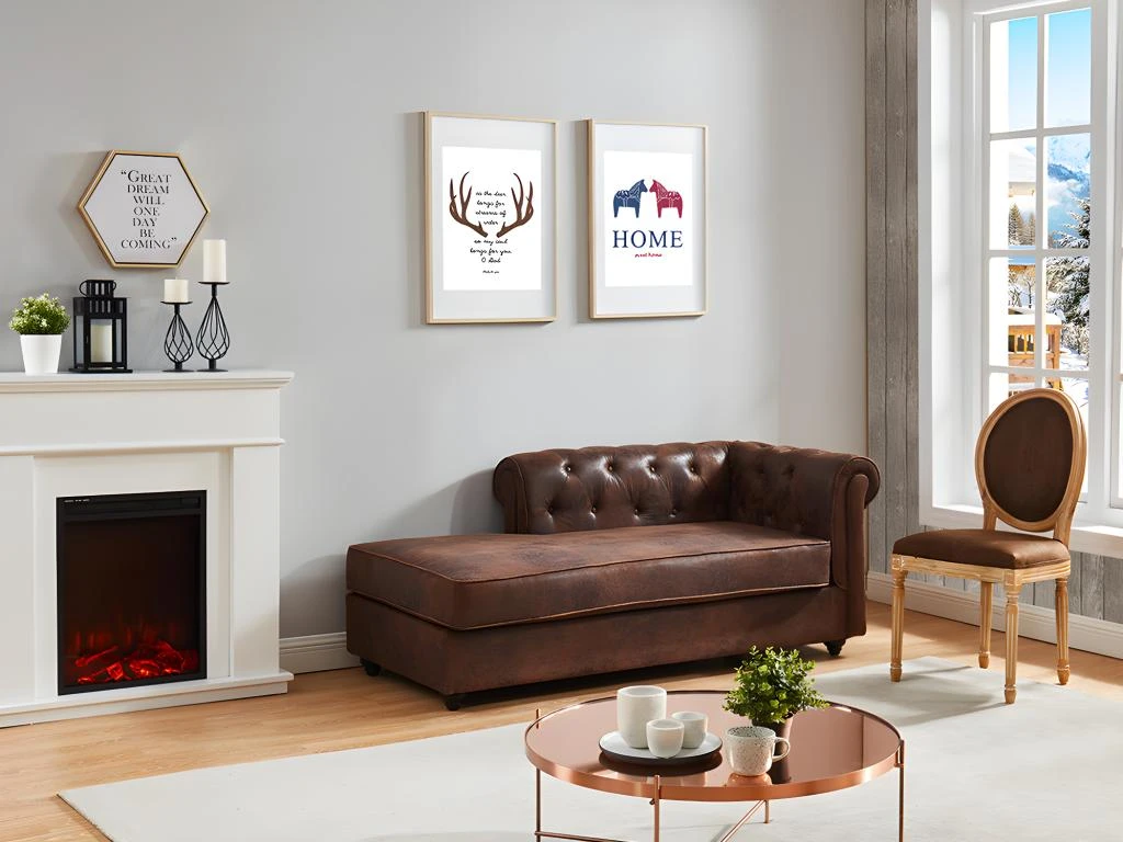 Table Basse MARCIA - Miroir & Métal - Cuivré 6 Table Basse MARCIA - Miroir & Métal - Cuivré – Image 4