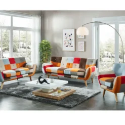 Table Basse - Plateau Pivotant - MDF Laqué Blanc Et Chêne - FAUSTO II -Pas Cher Mobiliora Magasin table basse 338115