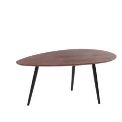 Tables Basses Gigognes MILENA - MDF & Métal - Coloris Noyer 9 Tables Basses Gigognes MILENA - MDF & Métal - Coloris Noyer -Pas Cher Mobiliora Magasin table basse 361161