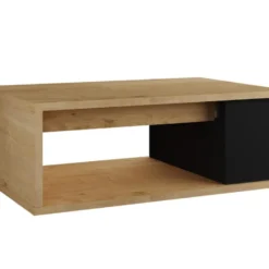 Table Basse ALDANA - Plateau Relevable - Bois Et MDF - Chêne Et Anthracite 12 Table Basse ALDANA - Plateau Relevable - Bois Et MDF - Chêne Et Anthracite -Pas Cher Mobiliora Magasin table basse 399823