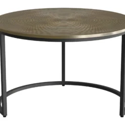 Tables Basses Gigognes CANDEUR - Motifs Sculptés - Acier - Coloris : Doré, Argent, Cuivre 18 Tables Basses Gigognes CANDEUR - Motifs Sculptés - Acier - Coloris : Doré, Argent, Cuivre -Pas Cher Mobiliora Magasin table basse 418773