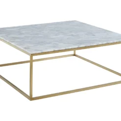 Table Basse Design ARETHA De Pascal MORABITO - Marbre Et Métal - Blanc Et Doré 10 Table Basse Design ARETHA De Pascal MORABITO - Marbre Et Métal - Blanc Et Doré -Pas Cher Mobiliora Magasin table basse 426495