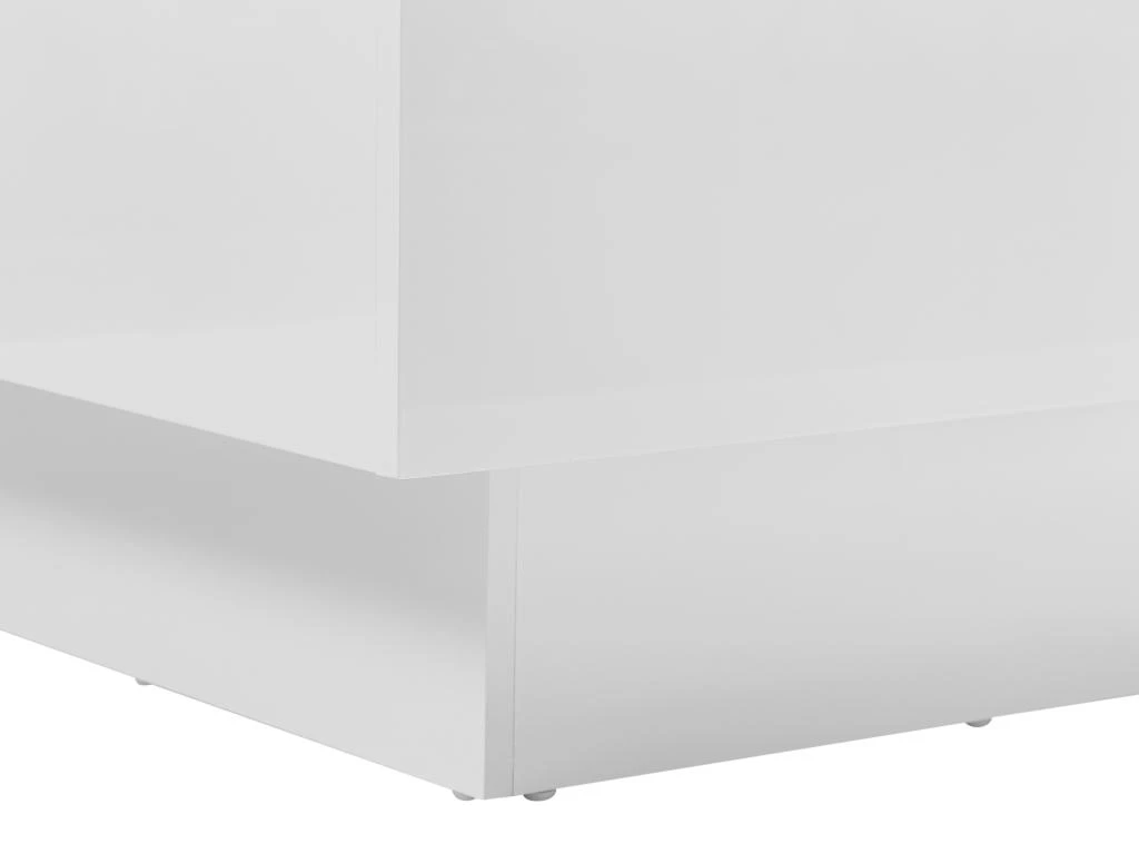 Table Basse Avec 4 Tiroirs En MDF - Naturel Et Blanc Laqué - MAYLON 10 Table Basse Avec 4 Tiroirs En MDF - Naturel Et Blanc Laqué - MAYLON – Image 8