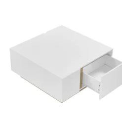 Table Basse 2 Portes Et 2 Tiroirs Avec LEDs - MDF - Naturel Et Blanc Laqué - QUINCY 15 Table Basse 2 Portes Et 2 Tiroirs Avec LEDs - MDF - Naturel Et Blanc Laqué - QUINCY -Pas Cher Mobiliora Magasin table basse 4444465