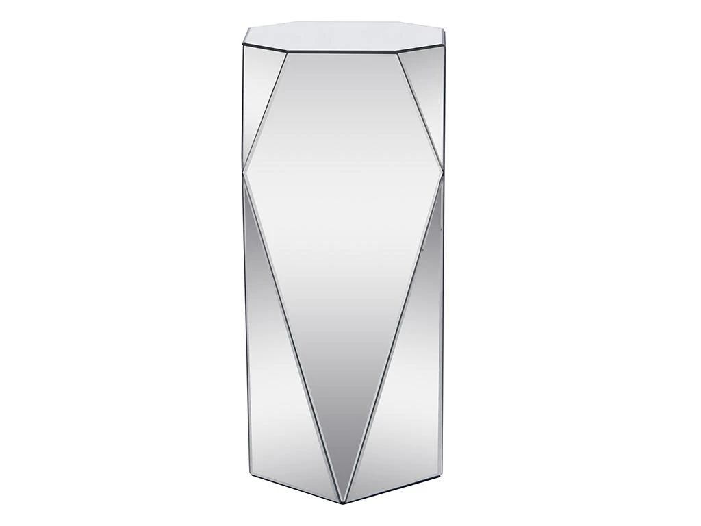 Table D'appoint En MDF Et Miroir - Coloris : Argent - SIGRID De Pascal MORABITO 7 Table D'appoint En MDF Et Miroir - Coloris : Argent - SIGRID De Pascal MORABITO – Image 5