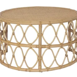 Tables Basses Gigognes - Rotin - Coloris : Naturel - RONITA -Pas Cher Mobiliora Magasin table basse 667419