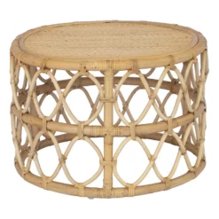 Tables Basses Gigognes - Rotin - Coloris : Naturel - RONITA -Pas Cher Mobiliora Magasin table basse 667425