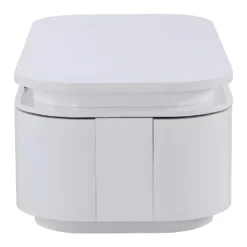 Table Basse 4 Portes Et 1 Tiroir Avec LEDs - MDF - Blanc Laqué - VANDANA 17 Table Basse 4 Portes Et 1 Tiroir Avec LEDs - MDF - Blanc Laqué - VANDANA -Pas Cher Mobiliora Magasin table basse 722045