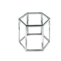 Table Basse - Verre Trempé Et Acier - Chrome - GALADRIEL De Pascal MORABITO 18 Table Basse - Verre Trempé Et Acier - Chrome - GALADRIEL De Pascal MORABITO -Pas Cher Mobiliora Magasin table basse 8164799 1