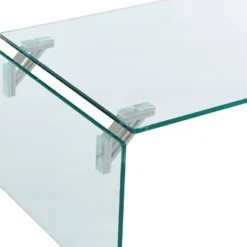 Table Basse En Verre Trempé - Transparent - MADRO 11 Table Basse En Verre Trempé - Transparent - MADRO -Pas Cher Mobiliora Magasin table basse 8259791