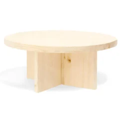 Table Basse Tokyo I Naturelle 60cm -Pas Cher Mobiliora Magasin table basse 8929653