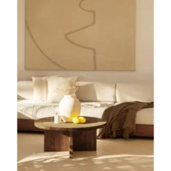 Table Basse Tokyo I Noyer 60cm -Pas Cher Mobiliora Magasin table basse 8931307