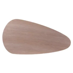 BRUNA - Lot De 2 Tables Gigognes Triangulaires XL Effet Bois -Pas Cher Mobiliora Magasin table basse 9172407