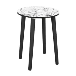 LEILANIE - Lot De 2 Tables Gigognes Plateaux Motif Jungle -Pas Cher Mobiliora Magasin table basse 9172461