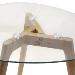 ROCH - Lot De 2 Tables Basses Gigognes Verre Trempé -Pas Cher Mobiliora Magasin table basse 9318741