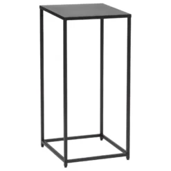 Lot De 2 Tables D'appoint , Bout De Canapé Ou Sellettes En Métal Noir 8 Lot De 2 Tables D'appoint , Bout De Canapé Ou Sellettes En Métal Noir -Pas Cher Mobiliora Magasin table basse 9450113