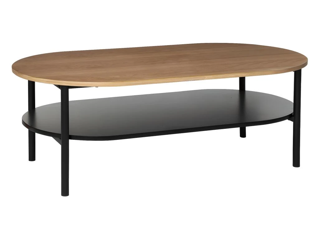 Table Basse En Bois Et Métal Noir 110 X 60 Cm 3 Table Basse En Bois Et Métal Noir 110 X 60 Cm