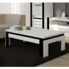 Table Basse Design LINA Blanche Et Noire Brillante. Meuble Idéal Pour Votre Salon. 1 Table Basse Design LINA Blanche Et Noire Brillante. Meuble Idéal Pour Votre Salon. -Pas Cher Mobiliora Magasin table basse 9505627