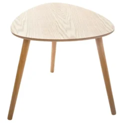 Lot De 3 Tables à Café Gigogne En Bois Clair Et Pieds Bois Naturel -Pas Cher Mobiliora Magasin table basse 9513217