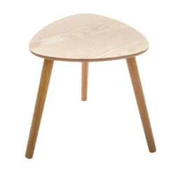 Lot De 3 Tables à Café Gigogne En Bois Clair Et Pieds Bois Naturel -Pas Cher Mobiliora Magasin table basse 9513219