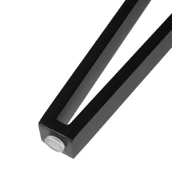 Ensemble De 3 Tables Gigognes Au Style Industriel Noir Et Bois KAUWHATA MDF HM -Pas Cher Mobiliora Magasin table basse 9513445