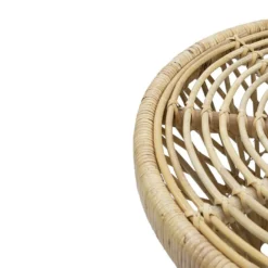Table D'appoint GIALI - Rotin - Naturel -Pas Cher Mobiliora Magasin table d appoint 453045