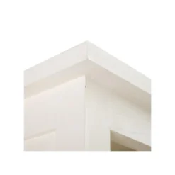 Vtrine 1 Porte 2 Tiroirs Blanc Cassé - RIF -Pas Cher Mobiliora Magasin vitrine 17626017