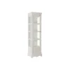 Vitrine 5 Niches Bois/Verre Blanc - CHANTALE -Pas Cher Mobiliora Magasin vitrine 17626083