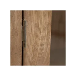 Vitrine 4 étagères Bois D'orme Massif - IMANI 12 Vitrine 4 étagères Bois D'orme Massif - IMANI -Pas Cher Mobiliora Magasin vitrine 17626283