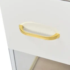 Vitrine Moderne Avec LED En 7 Couleurs Et 5 Compartiments - 180x52x40cm - Blanc -Pas Cher Mobiliora Magasin vitrine 21224095